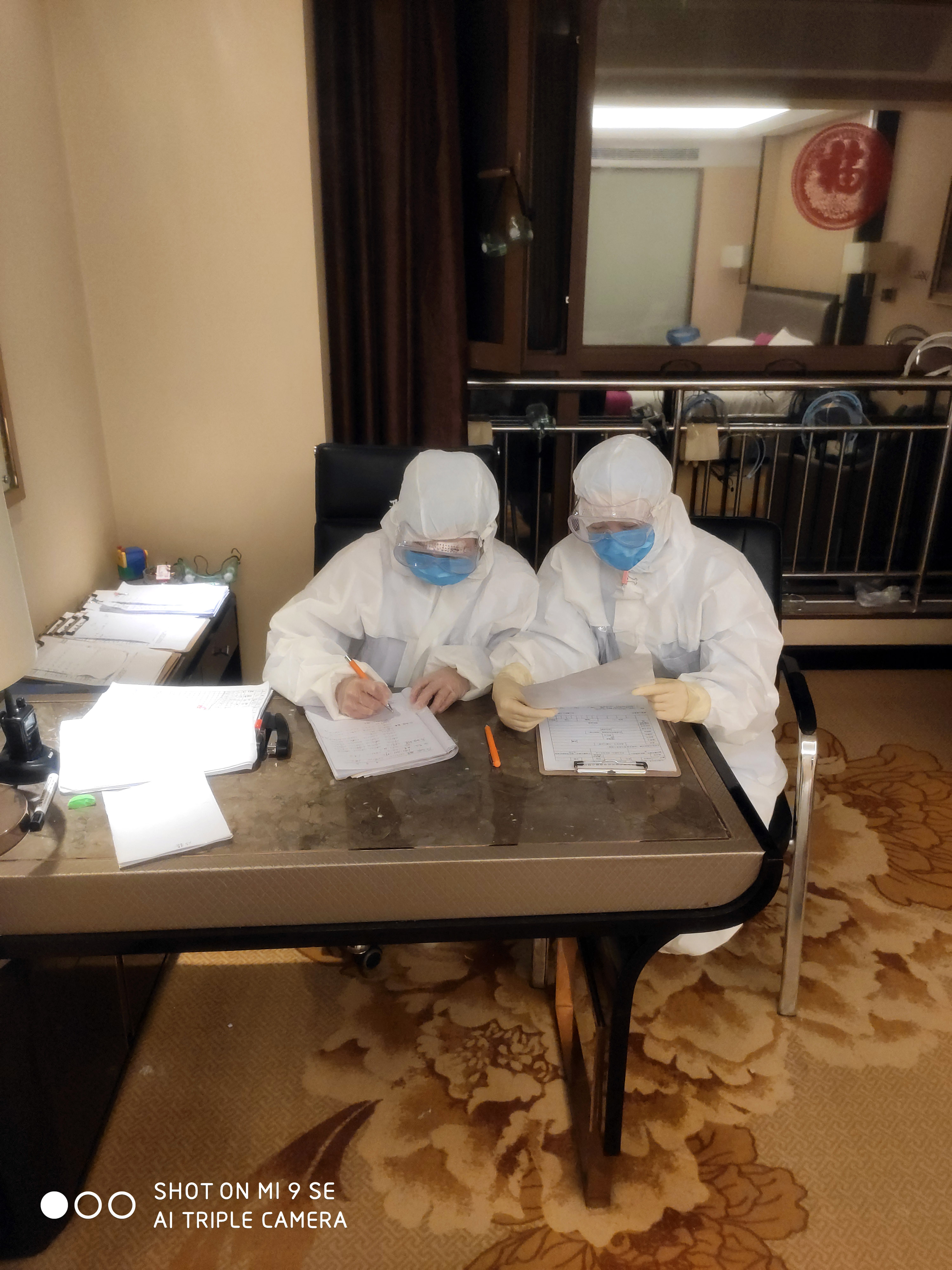 雁塔区集中隔离点美丽豪酒店-摘自洪艳萍日志